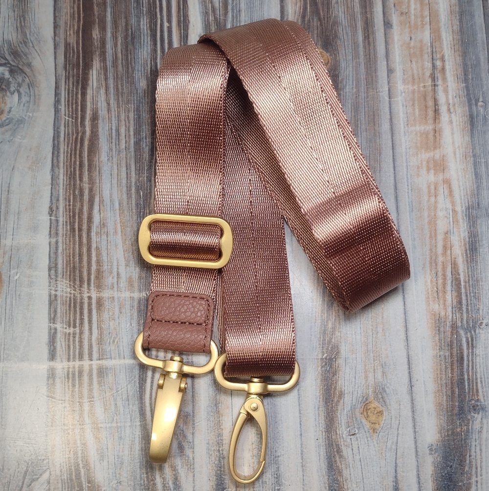 Guitar Strap for Bag Purse or Wallet Musty Muave Earthtone Adjustable*up to 48"